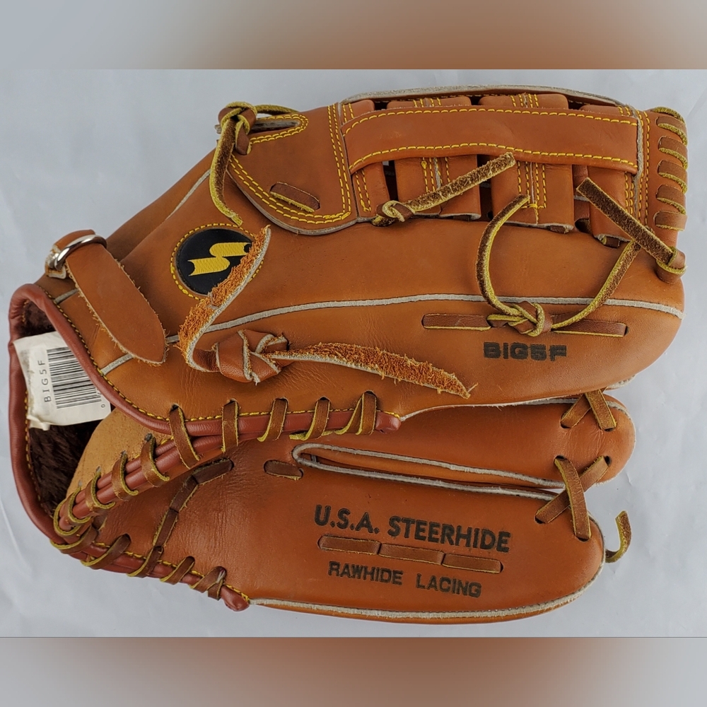 SSK Professional Edge BIG5F USA Steerhide Leather Baseball Glove Mitt RHT - EUC